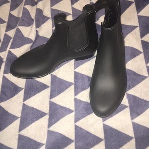 Black booties